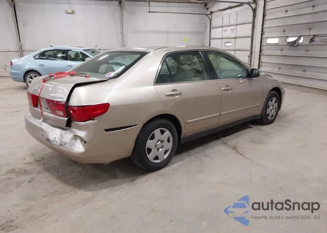 2005 Honda Accord 2.4 Lx z USA, uszkodzony, nr VIN 1HGCM56465A160069